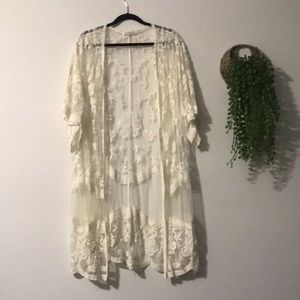 Dizzylizzy lace Kimono